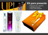 KIT PRESENTE 1 PERFUME, HIDRATANTE, CAIXA PRESENTE