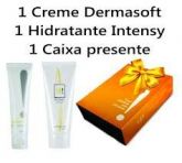 KIT PRESENTE UP!1CREME D´SOFT, HIDRATANTE E CAIXA